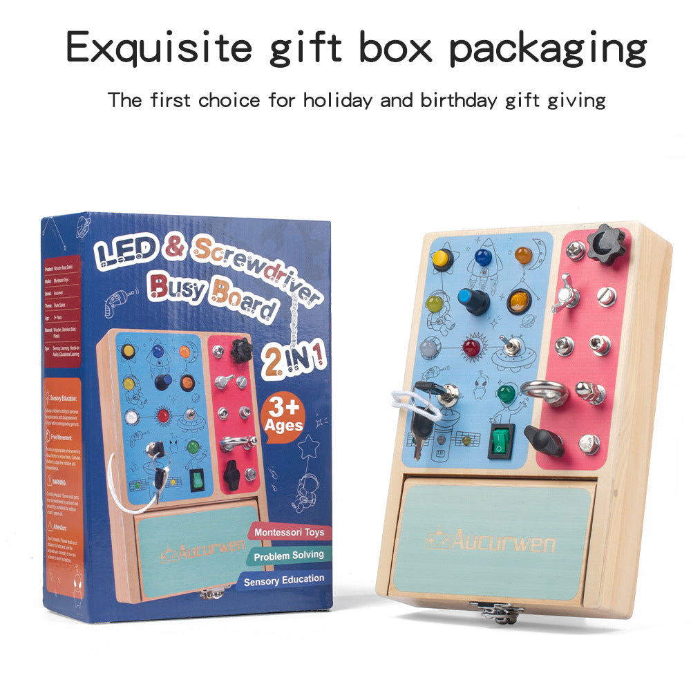LED switch universe box