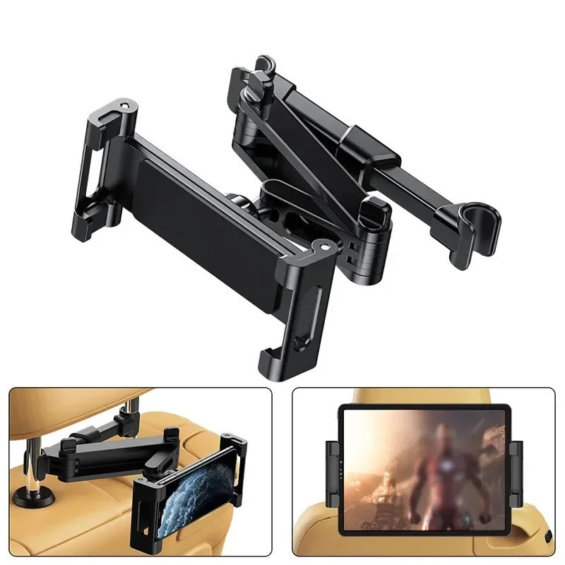 Car Headrest Tablet Mount for iPad Pro/Air/Mini - Kids Entertainment Holder
