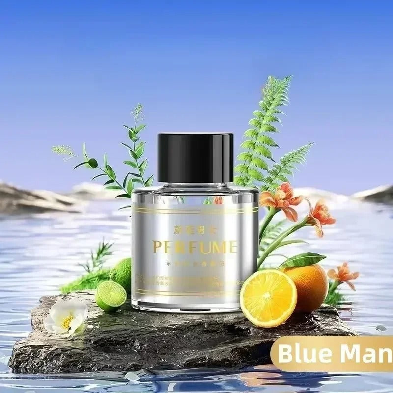 2025 Smart Car Diffuser with RGB Light - Auto Spray Essential Oil Fragrance