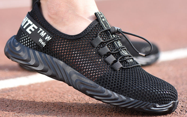 Unisex Breathable Mesh Safety Work Shoes
