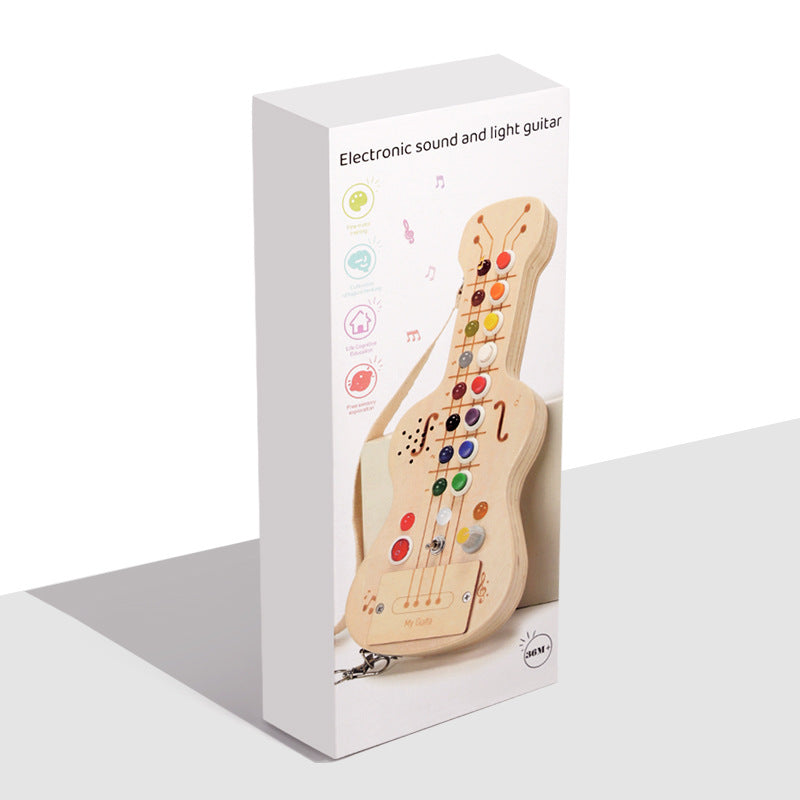 Melody sound and light electronic guitar