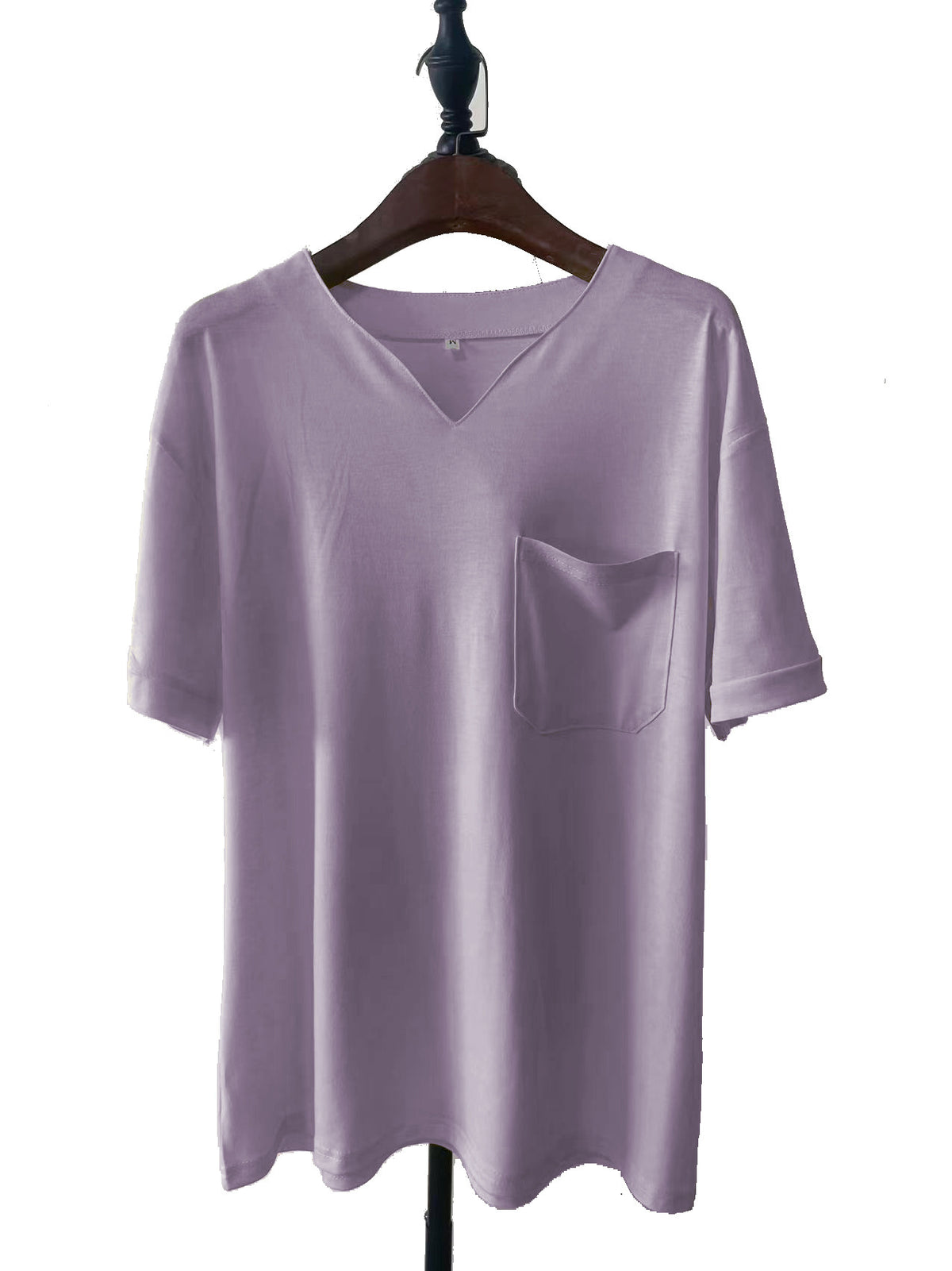 Men's Stretch V-Neck Pocket T-Shirt