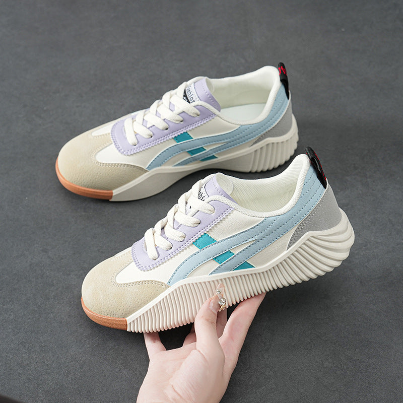 Women's Retro Casual Platform Sneakers - Sizes 35-43