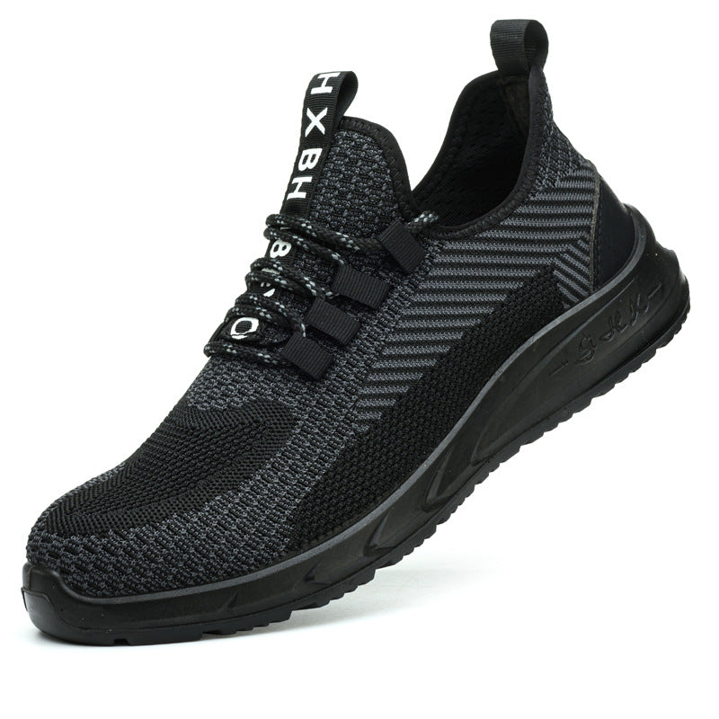 Men's Dial-Lacing Safety Work Shoes