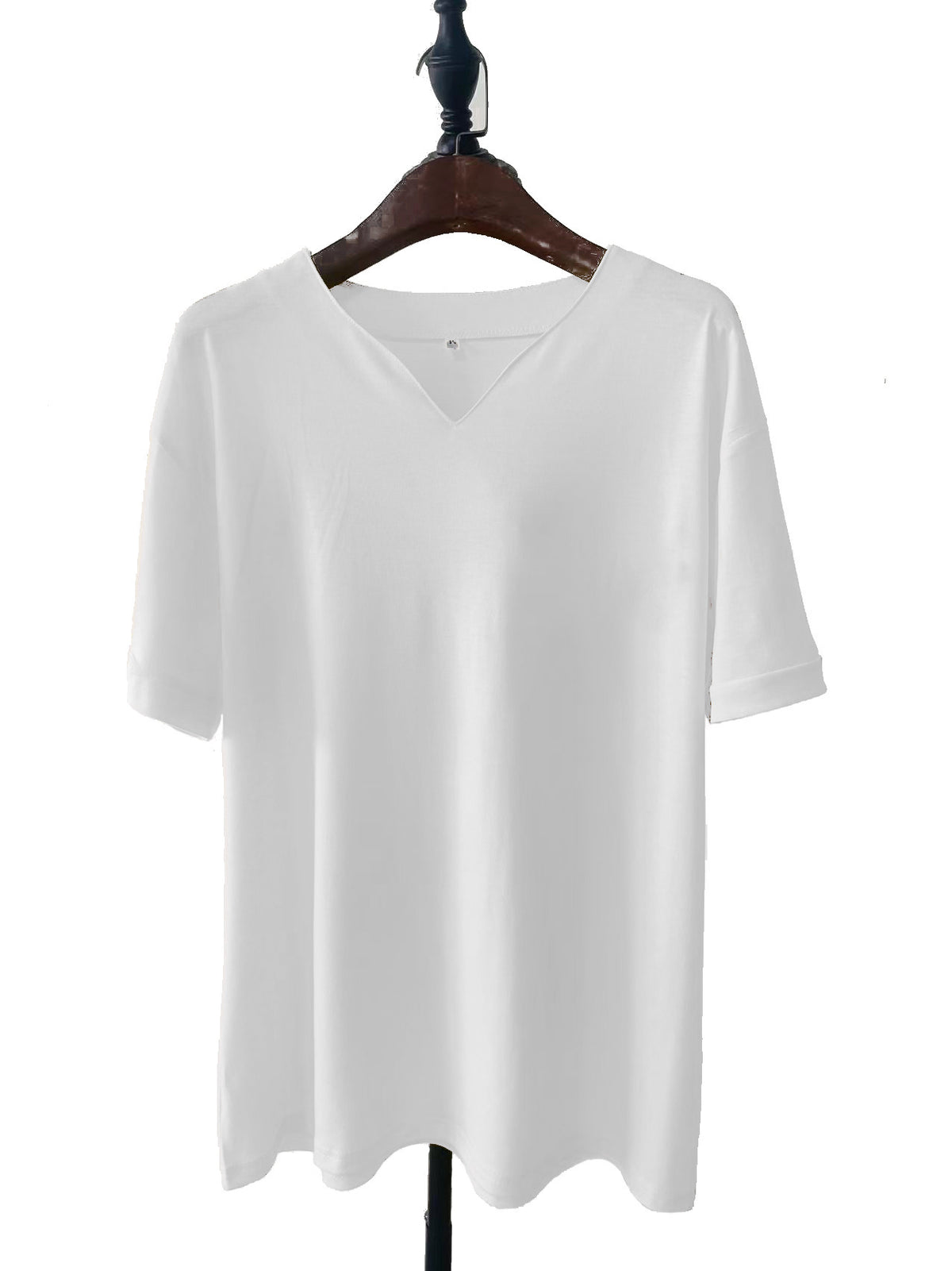 Men's Stretch V-Neck Pocket T-Shirt