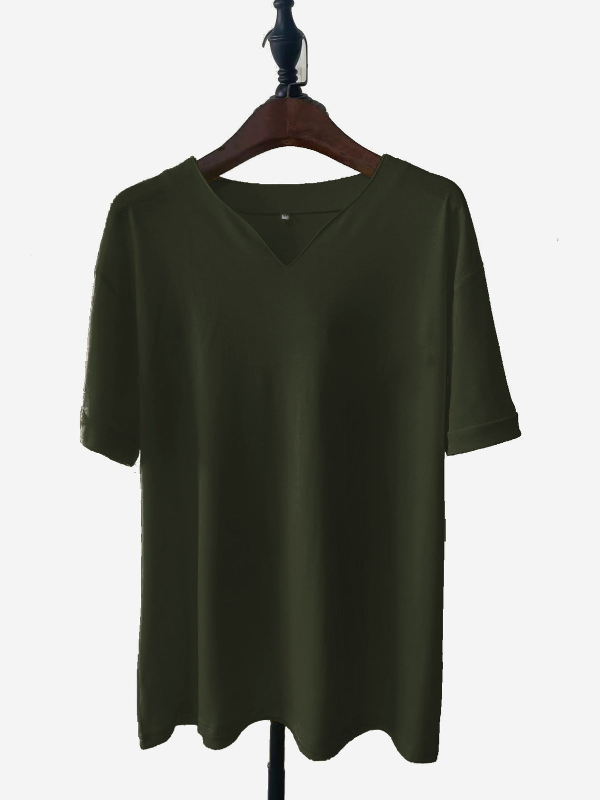 Men's Stretch V-Neck Pocket T-Shirt