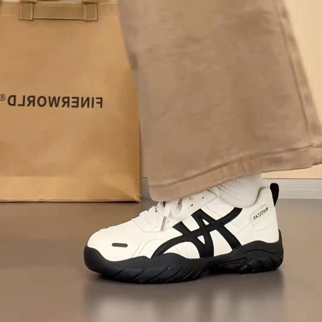 Women's Retro Color-Block Platform Sneakers
