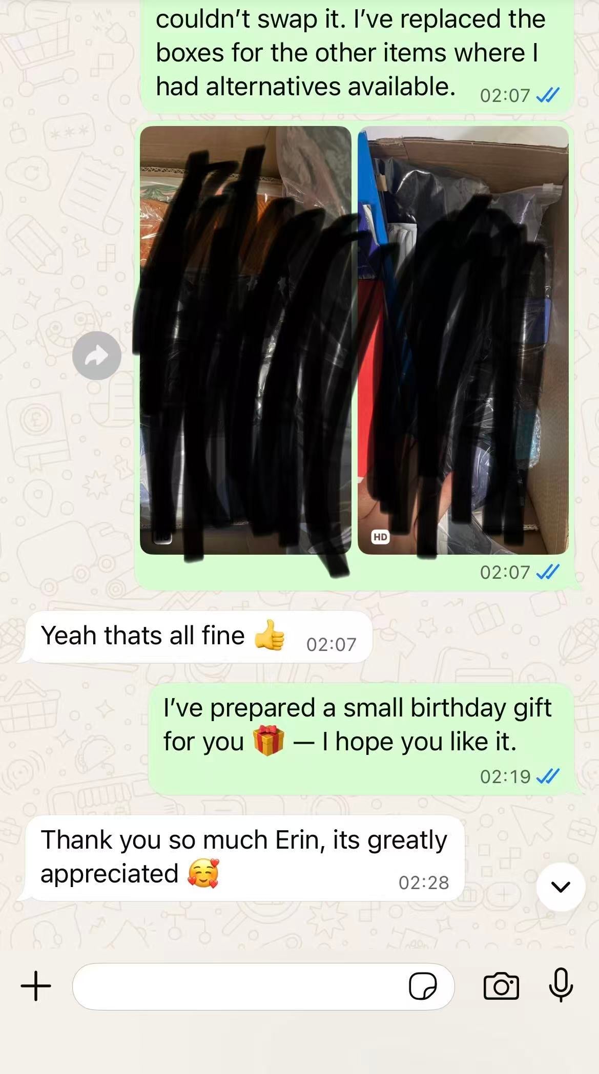 Customer chat review 17