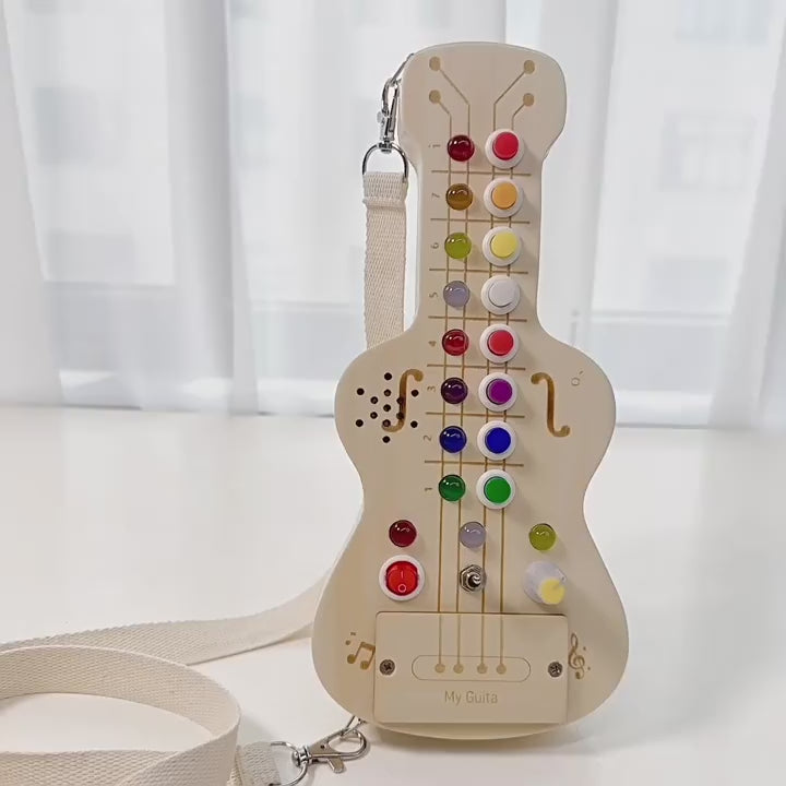 Melody sound and light electronic guitar
