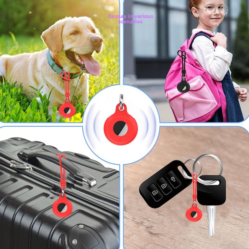 AirTag Case 4 Pack with Keychain - Protective Holder for Apple FindMy