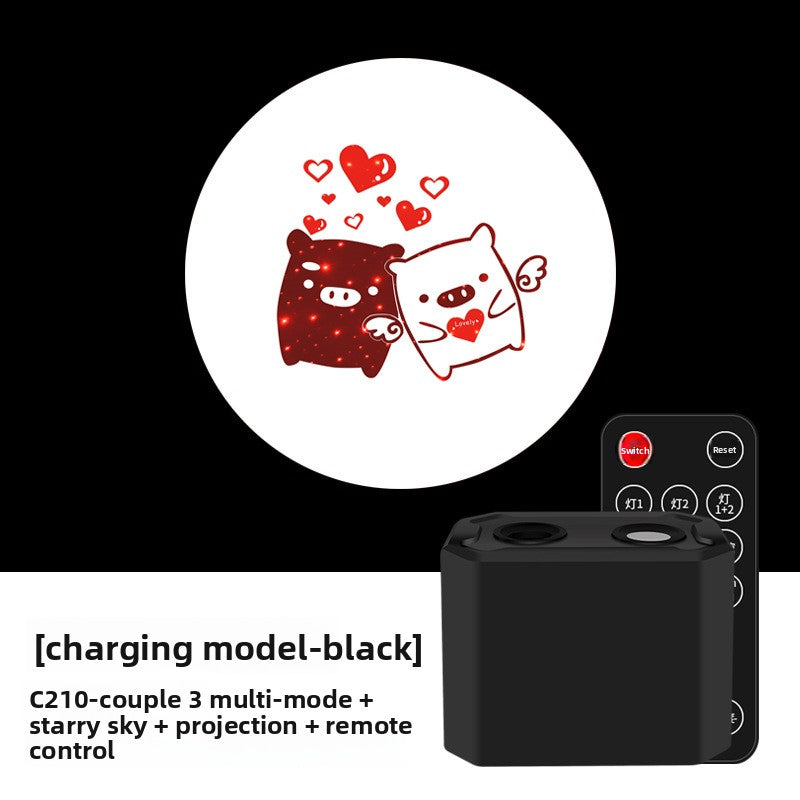 2025 Car Star Projector Galaxy Light - USB Starry Sky Roof Lamp